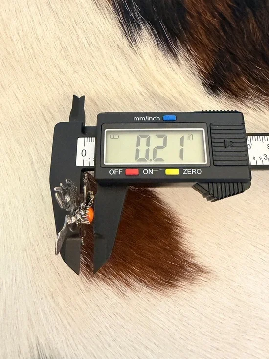 ❤️ Spiny Oyster Decorative Sterling Hand Stamped Statement Horse Pendant 2.16”L - Picture 11 of 11